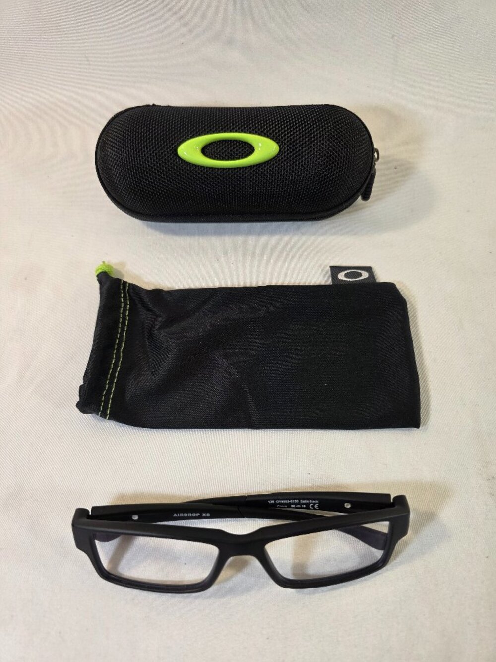 Oakley Eyeglasses Youth Satin Black Airdrop XS OY8003-0150 50-15-126
